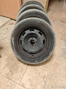 Predám zimné pneumatiky s diskami , Citroen C5 - 5