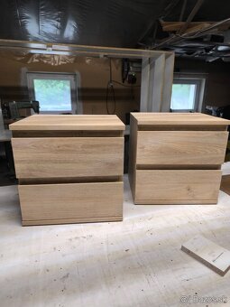 Nočný stolík 2ks nové - 5