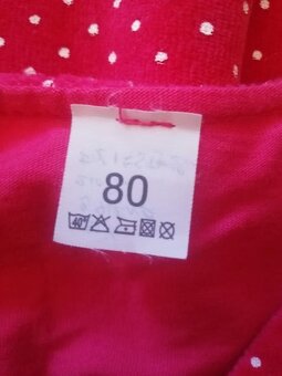 Šaty s mačičkou veľkosť 80 - 5