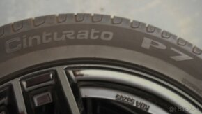 Hliníkové disky R18 5x112 + letné pneu Pirelli 235/45 R18 - 5