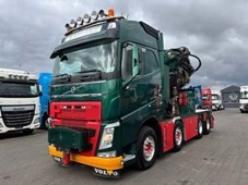 9836 Volvo FH 500 - 8x4 – Tahač + HR-Fassi 1350 + Fly-Jib – - 5