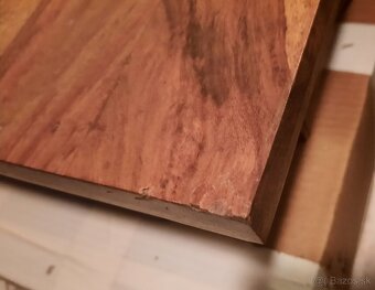 Konferenčný stolík drevený 110 cm palisander - 5