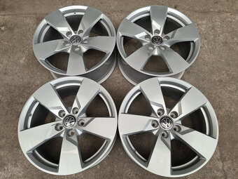 5x112 r17 ET47 elektróny ŠKODA,VW,SEAT,AUDI - 5