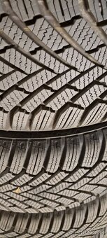 Predám 4ks jazdené zimné 195/55r15-85H Continental 90% - 5