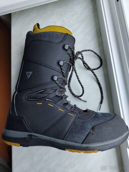 Boty GRAVITY MANUAL BLACK/YELLOW 17/18 Veľkosť: 45.5 - 5