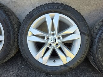 Zimne kolesa Skoda Fabia 5x100 r16 195/55 r16 dot2021 - 5