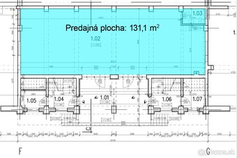 Obchodný priestor na prenájom  131 m² v polyfunkčnom centre - 5