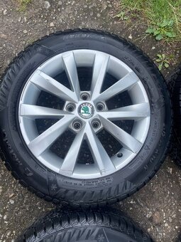 5x112 r16 kolesa Škoda + zimne pneu 205/55 r16 Matador - 5