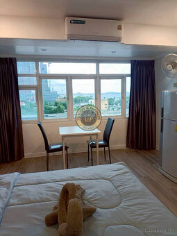 Thajsko-Pattaya-1 izbový apartmán-štúdio-50 metrov od mora - 5