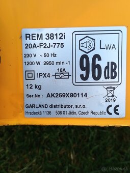 Predám elektrickú kosačku - 5