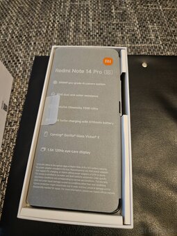 XIAOMI REDMI NOTE 14 PRO-5G,8/256,FARBA MIDNIGHT BLACK,DUAL - 5