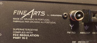 Predám receiver Grundig Fine Arts R1 - 5