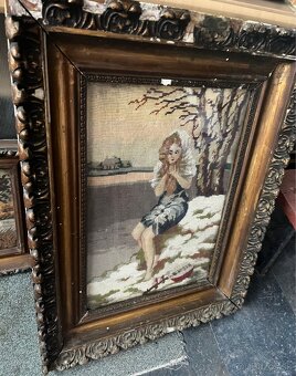 Staré gobelíny a olejomaľby - 5