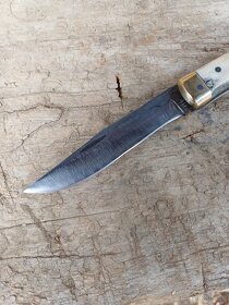 Poľovnícky zatvárací nôž ručne vyrobený - 5
