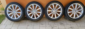 DIJON orig Alu disky VW 5x112 7jx r17 ET 49 - 5