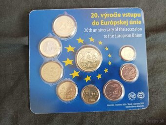 Slovenské euromince a české koruny - vstup do Európskej Únie - 5