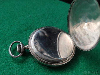 ART DECO strieborné hodinky s pavučinou   20-te roky - 5