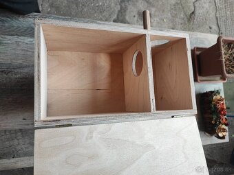 Búdka, búdky, pre papagáje - 5