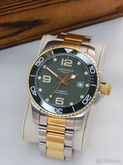 Longines Hydro Conquest, big size, Green Dial - 5
