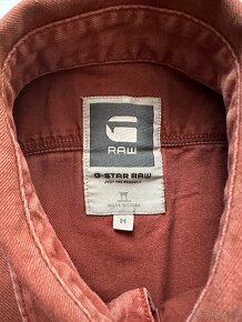 Pánska,kvalitná džínsová košeľa G STAR RAW - veľkosť M - 5