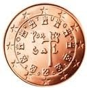 Euro centy 1+2+5 v Bankovej UNC kvalite - 5