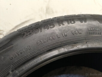 235/45 R18 Letné pneumatiky Continental 2 kusy - 5