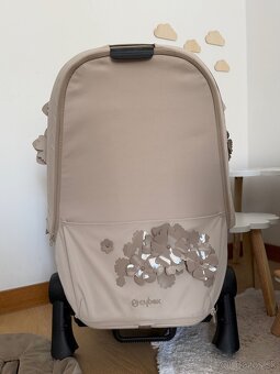 Cybex priam 4.0 simply flowers beige poťah + fusak - 5