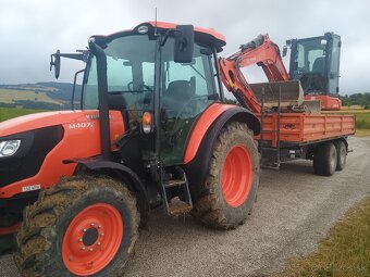 Kubota M 4072 + čelný nakladač - 5