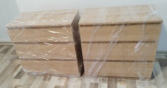 2 rovnake ikea komody 3 suplikove, 70x40x71 cm - 5