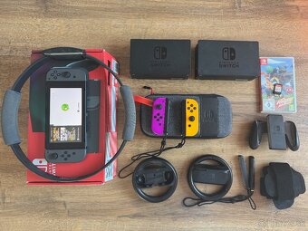 Nintendo Swtich Grey + kopec príslušenstva - 5