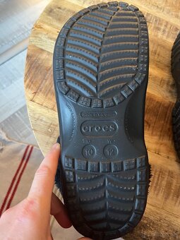 Originál Crocs, zateplené. Vel.43 - 44 - 5
