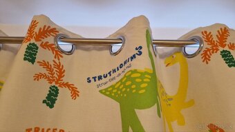 Detský záves Dino by Catherine Lansfield, 168x183 - 5