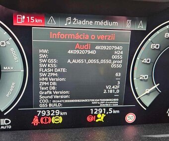 Oprava virtual kokpit Audi Q7,Q8, A6 4K0920749 - 5