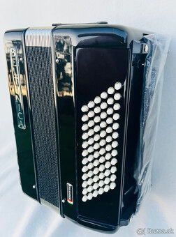 Predám nový akordeón Beltunica- chromaticky B Griff -72 BASO - 5