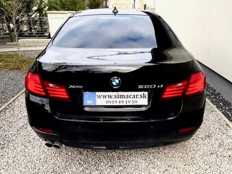 BMW Rad 5 520d xDrive 190k, Mesačne: 263€ - 5