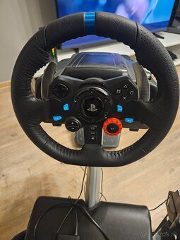Logitech G29 + radiaca páka + Playseat Revolution - 5