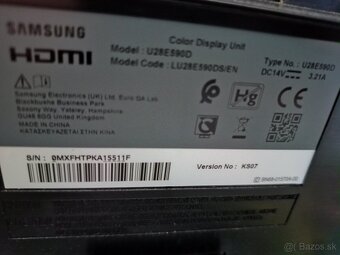 Predám 28" monitor Samsung U28E590D - 5