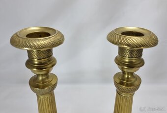 Vyše 200.ročné kaštieľne svietniky - EMPÍR - 5