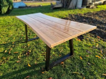 Jedálenský stôl z masívu - 5