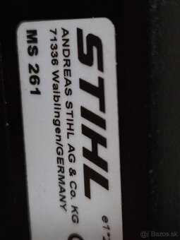 Stihl ms 261 motrova pila v zaruke 12/2026 - 5