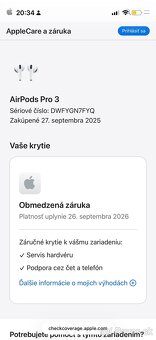 Airpods Pro 3-Nové, Zabalené - 5