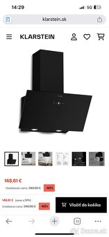 Kuchynský digestor Klarstein - 5