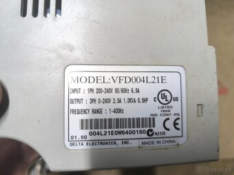 Frekvenčné meniče - 5