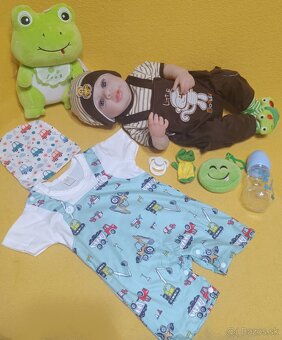 Realistická bábika chlapec Gabko - 5