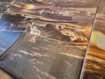 Obraz plátno - viac častí, motív tanky lietadlá - 5