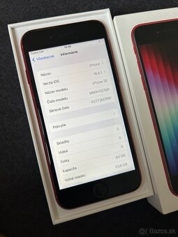 iPhone SE 2022 64GB red - 5