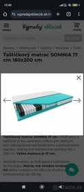 Taštičkový matrac Somnia 17cm, rozmer 160x200 - 5
