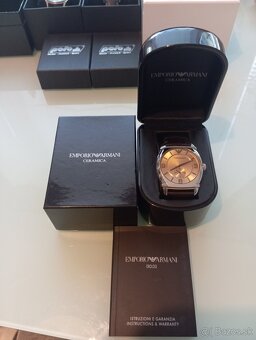 Hodinky Emporio Armani,Seiko,Polo, Klasické pánske - 5