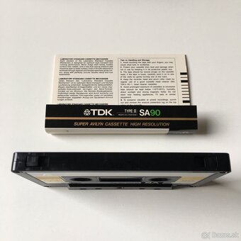 AUDIOKAZETY - MC KAZETY - TDK SA90 CHROME - 5