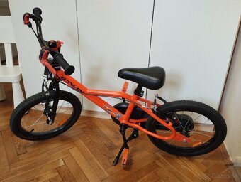 Btwin Robot 500 (16 kolesá) + Trailgator + košík Decathlon - 5